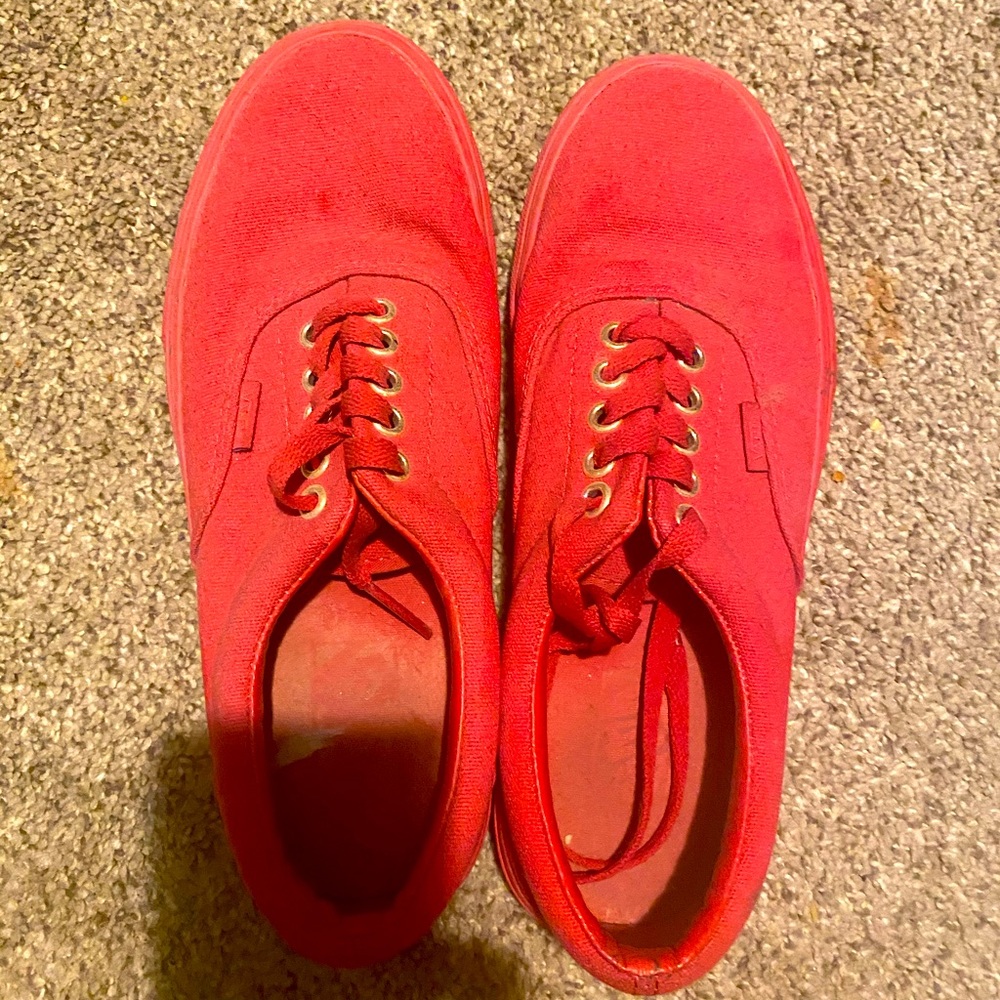 Red Vans